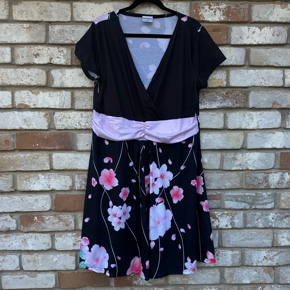 Cowcow Floral Dress Cow Cow